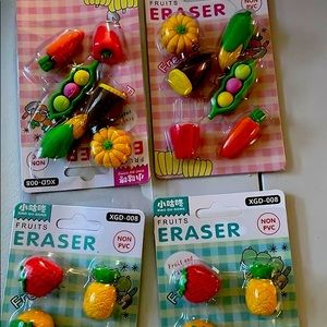 bundle 10 packs of erasers